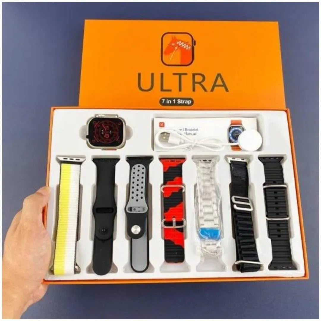 7 in 1 strap ultra watch