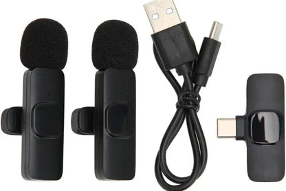 Black microphone