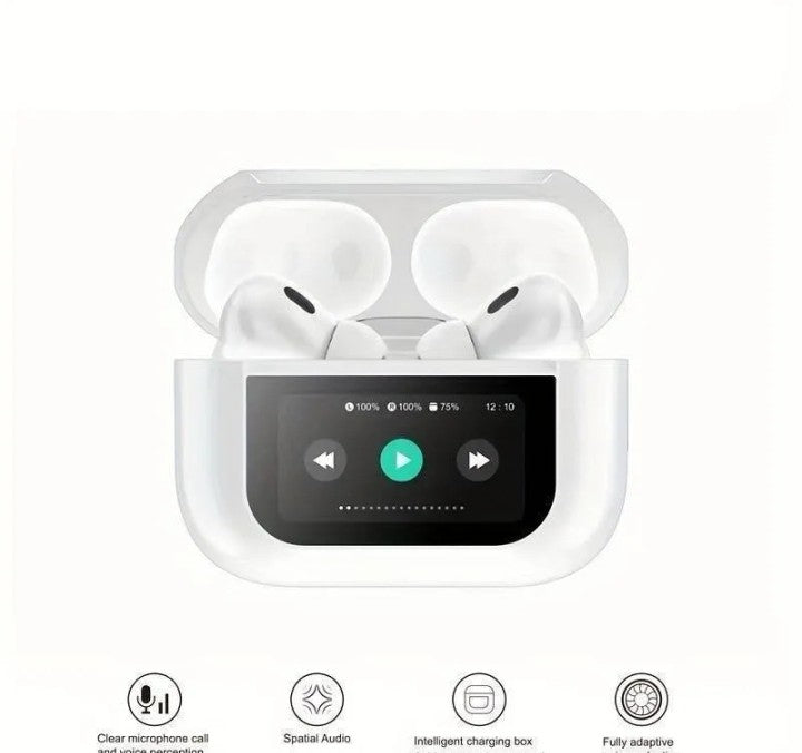 White earbuds