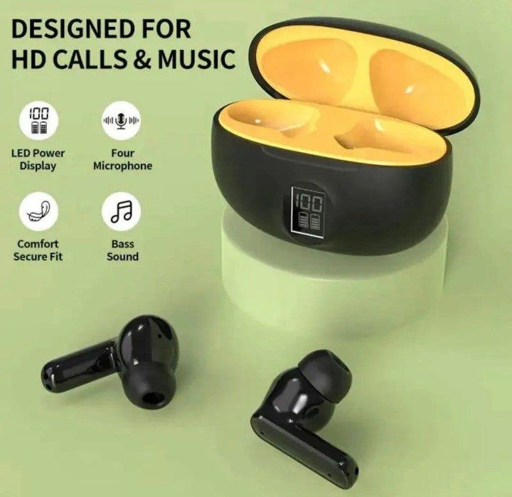 Wireless stero earbuds