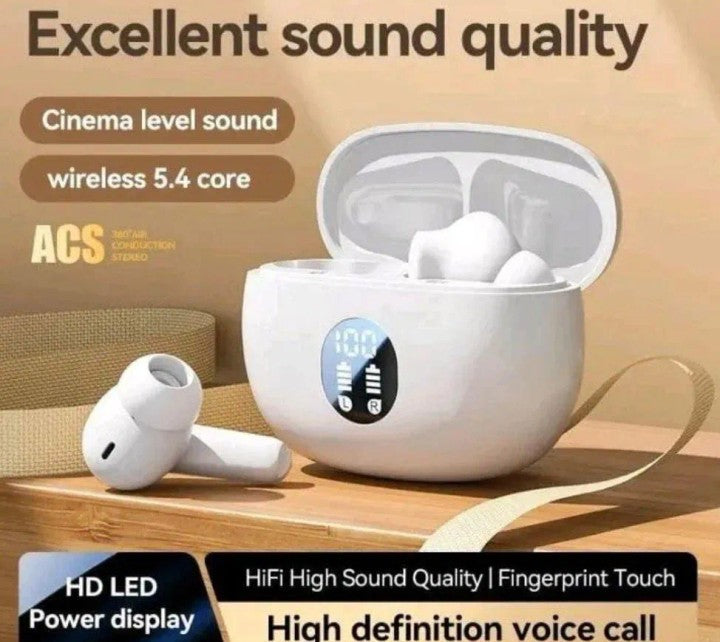 Wireless stero earbuds